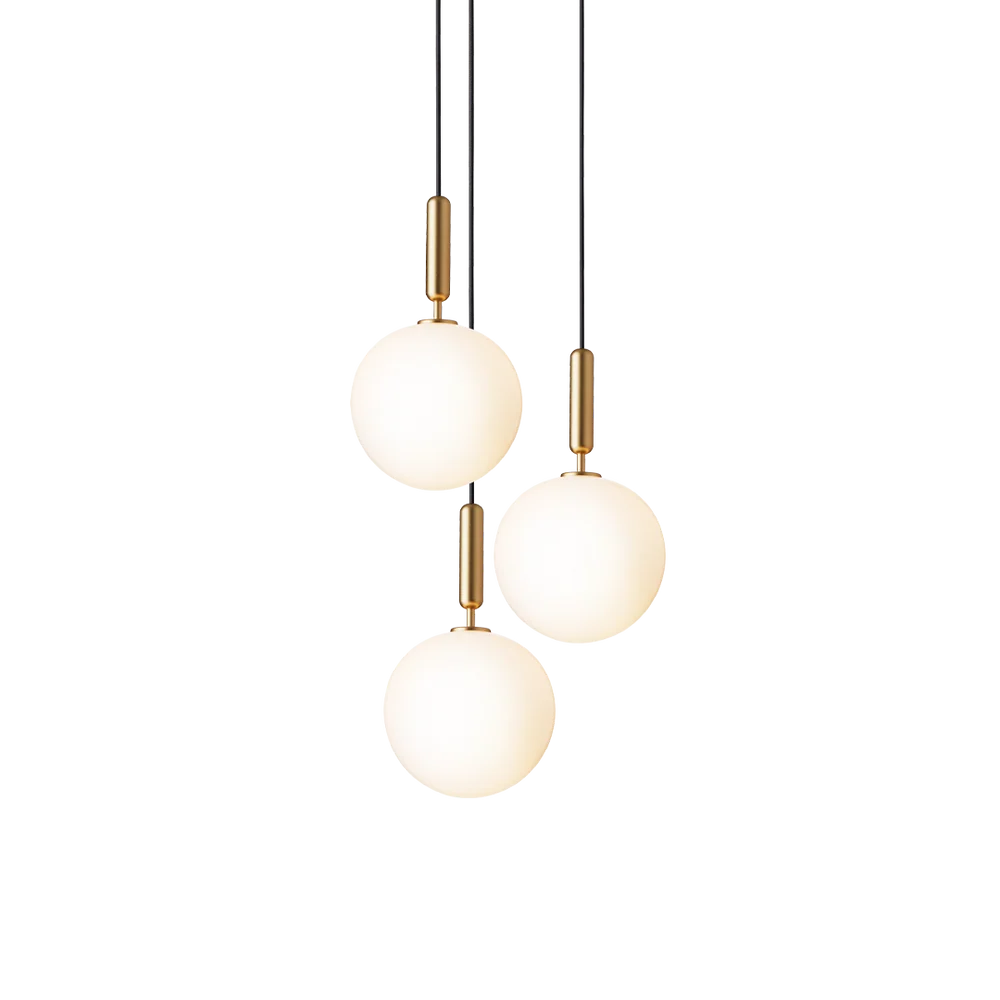 Miira 3 large taklampe - 3 lys klynge