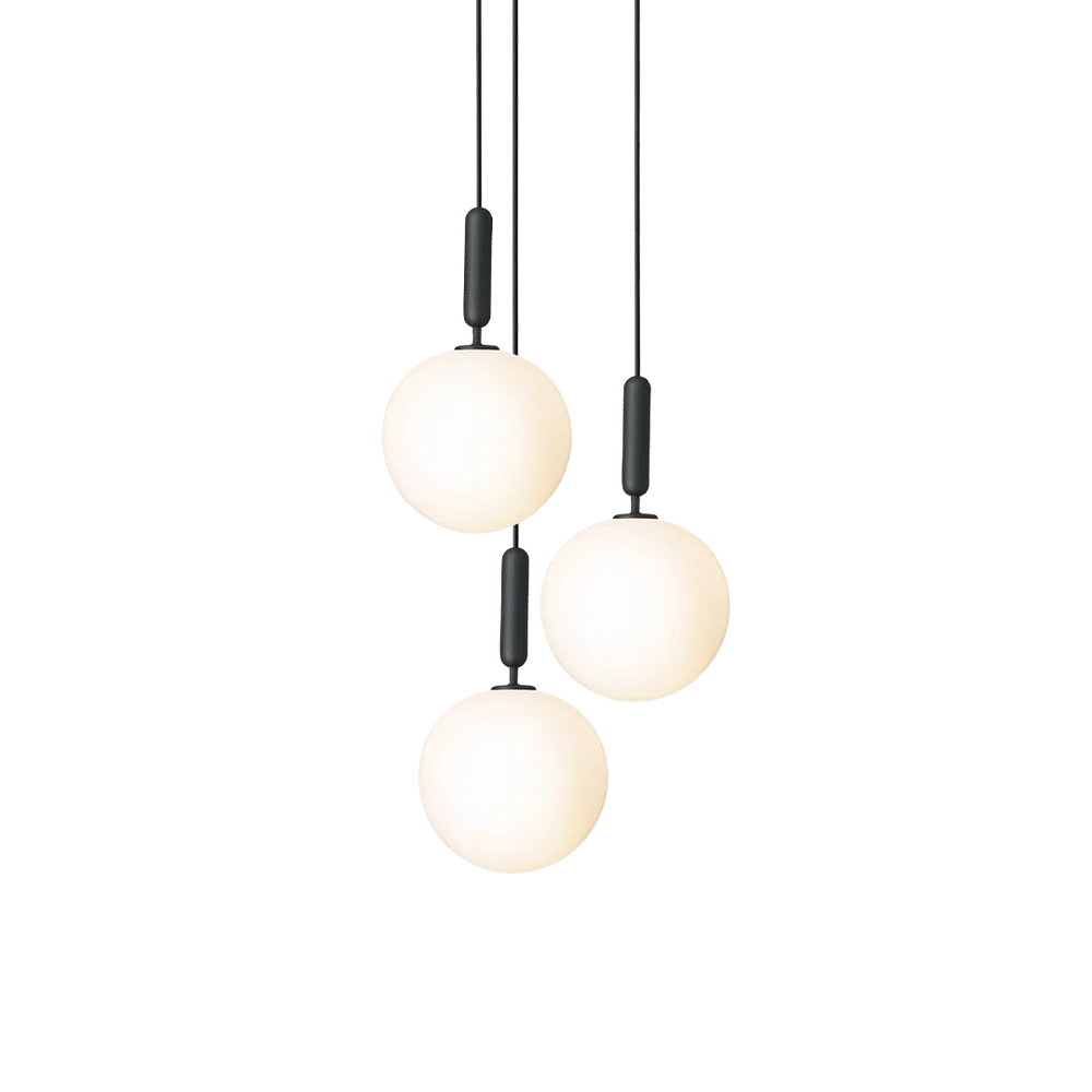 Miira 3 large taklampe - 3 lys klynge