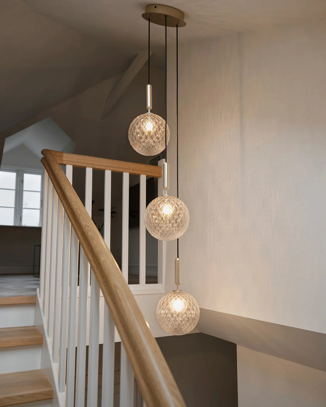 Miira 3 large taklampe - 3 lys klynge