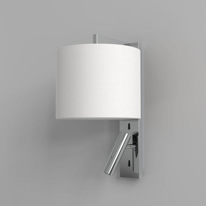 Ravello LED Reader vegglampe rund skjerm