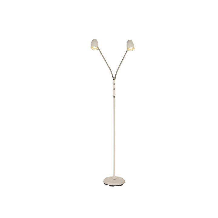 Sandnes gulvlampe - 2 lys m/separat dimmer