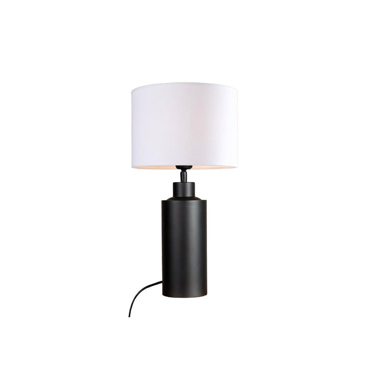 Solo bordlampe med hvit skjerm - h48