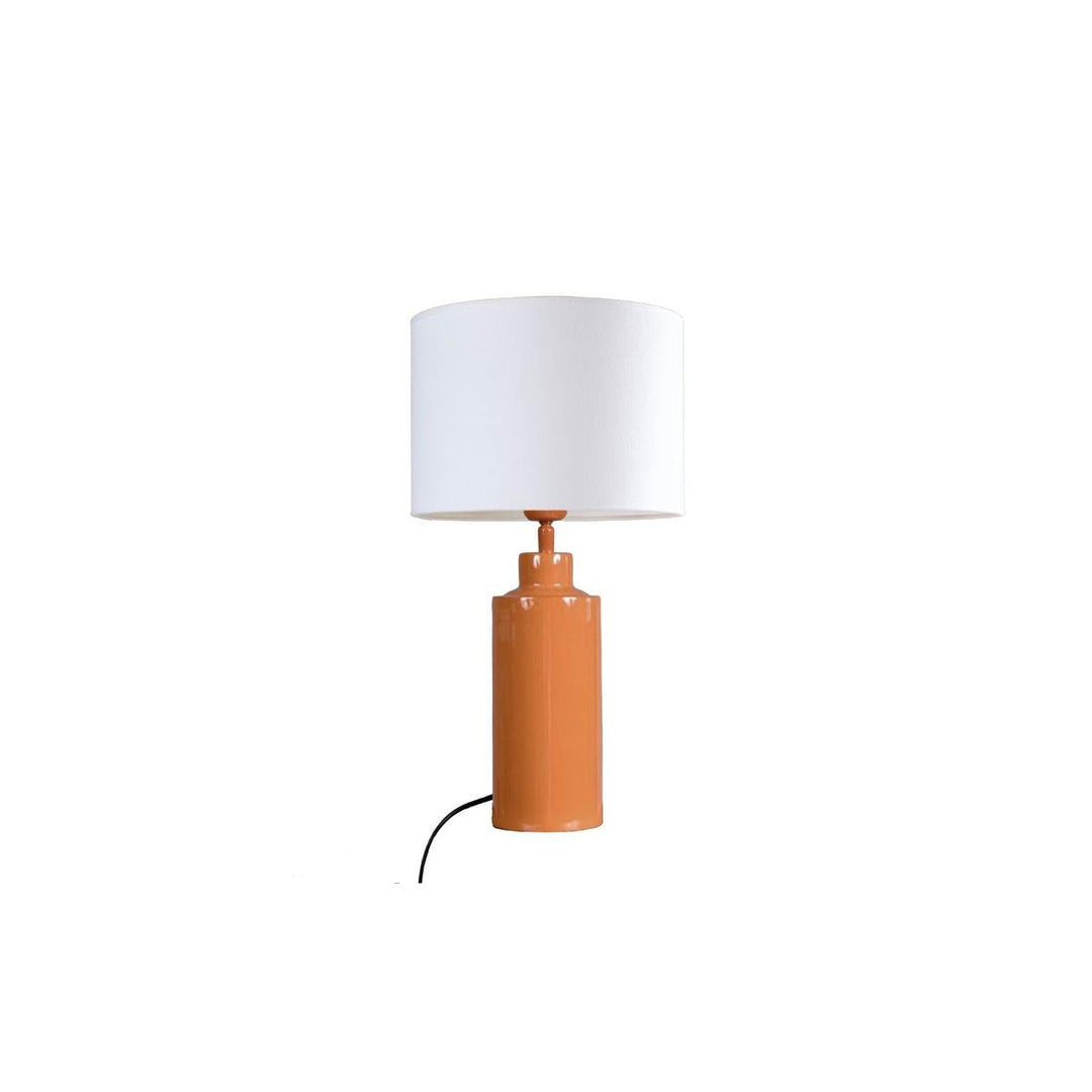 Solo bordlampe med hvit skjerm - h48