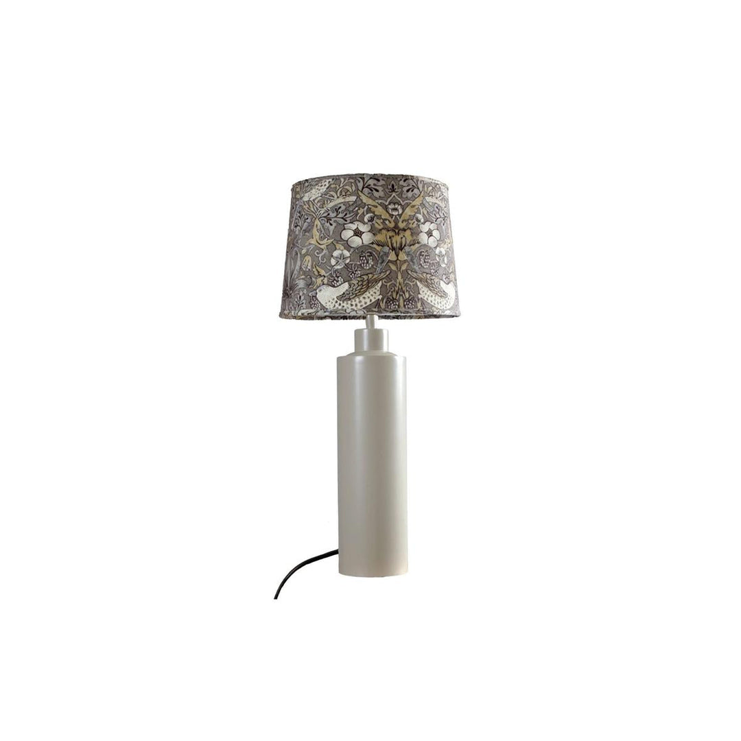 Solo bordlampe med mønstret skjerm - h58