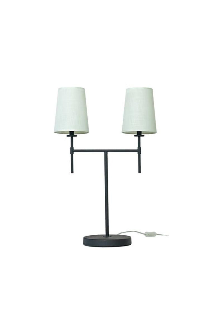 Verbier bordlampe - m/skjermer - 2-arm