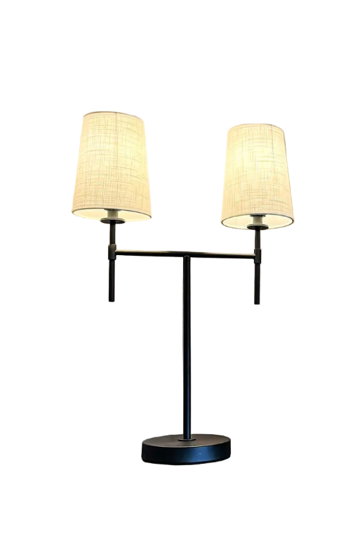 Verbier bordlampe - m/skjermer - 2-arm