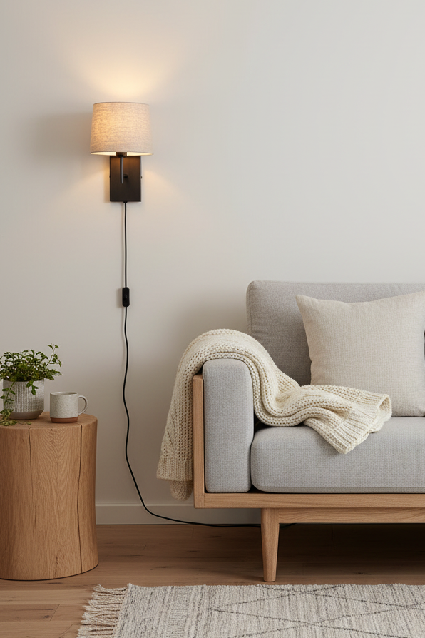 Saga vegglampe