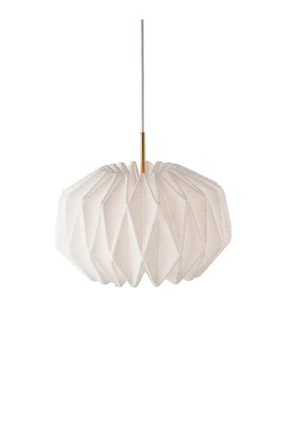 Softly pleated medium Ø42