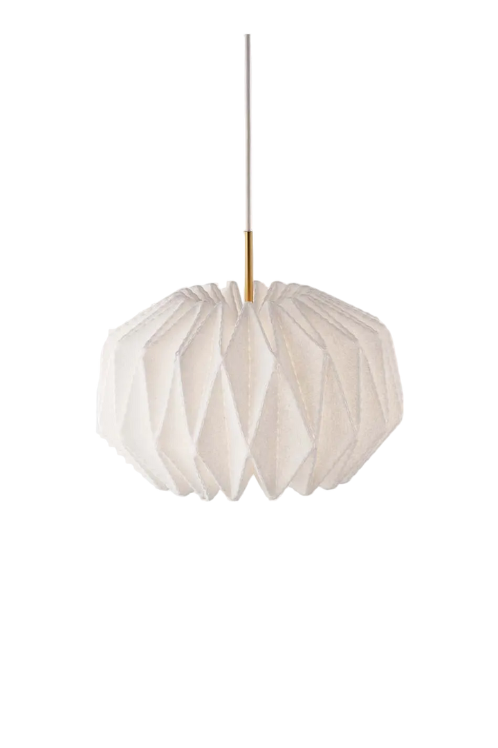 Softly pleated medium Ø42