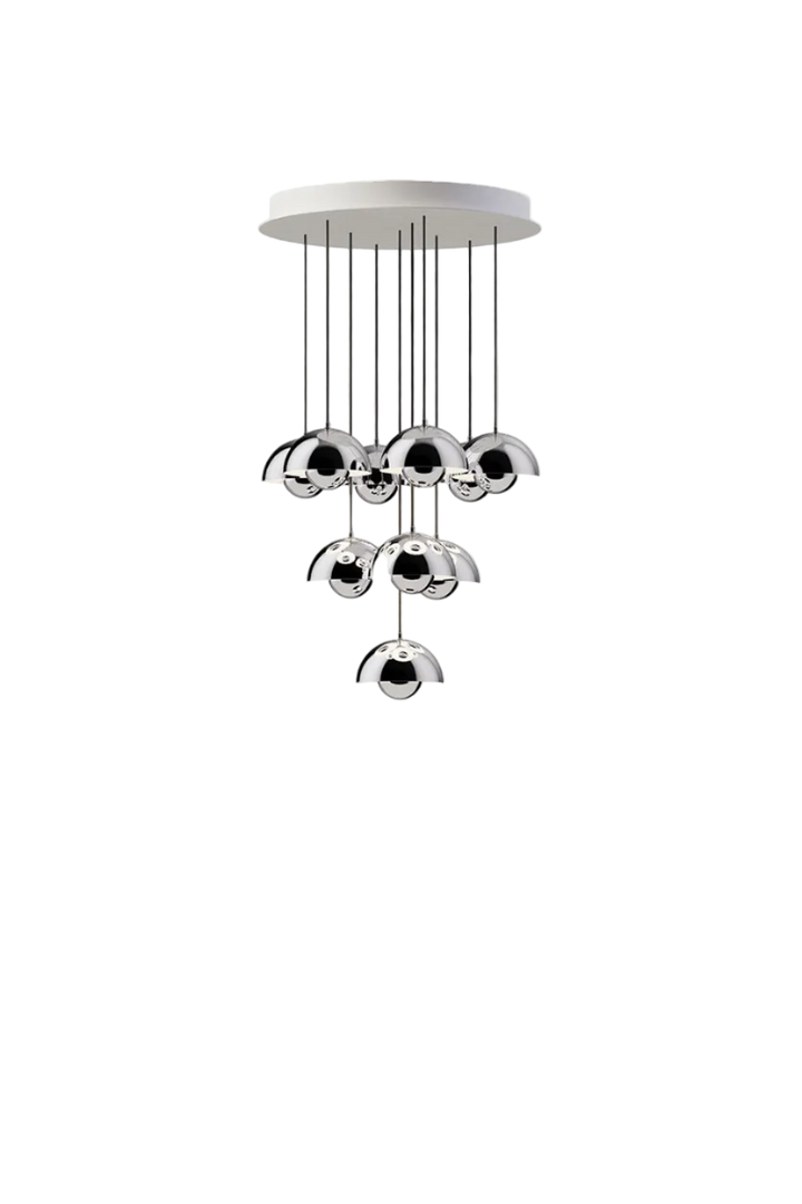 Flowerpot Chandelier VP10 10-lys Ø53