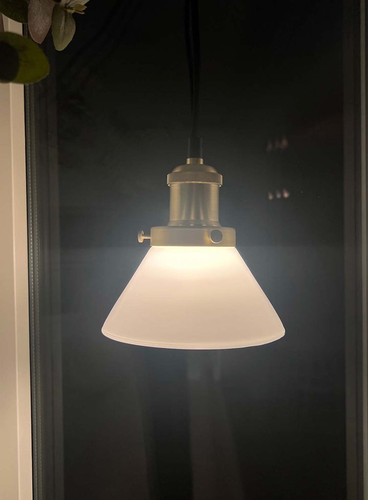 August vinduspendel - ø15 rett glass og messingoppheng
