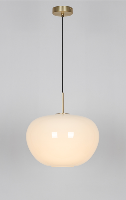 Aurelia pendel - large 3-lags opalt glass