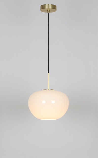 Aurelia takpendel - small 3-lags opalt glass