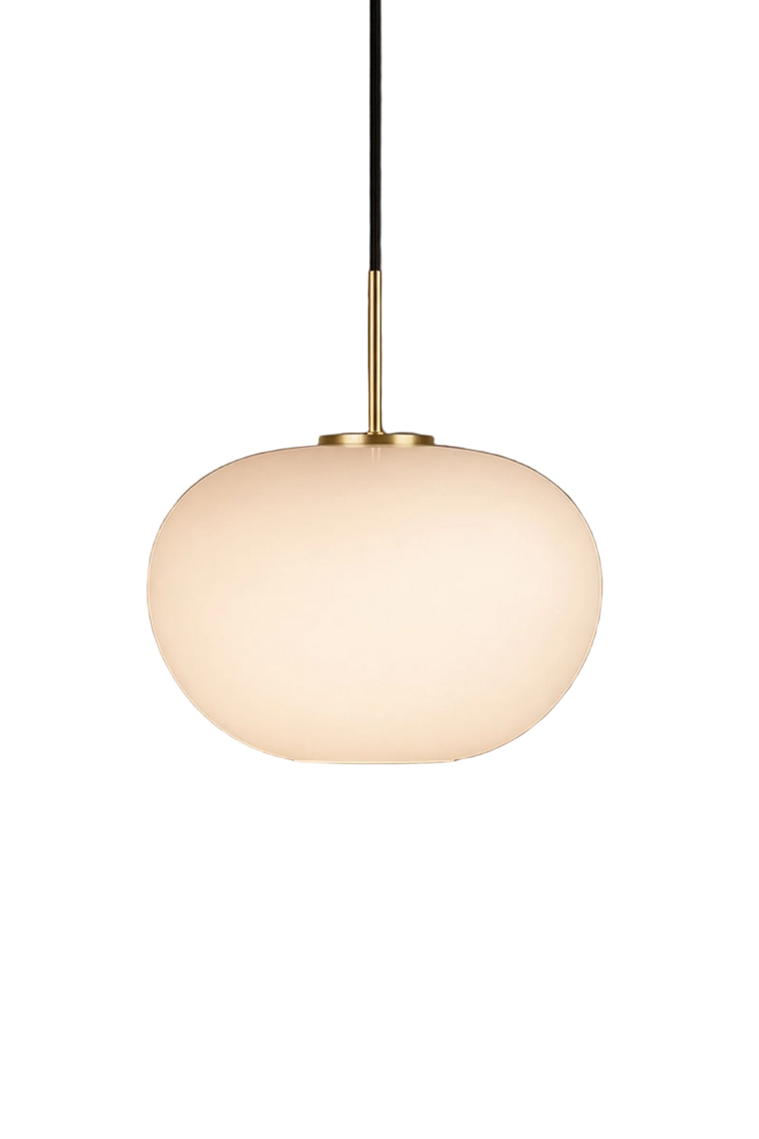 Aurelia pendel - large 3-lags opalt glass