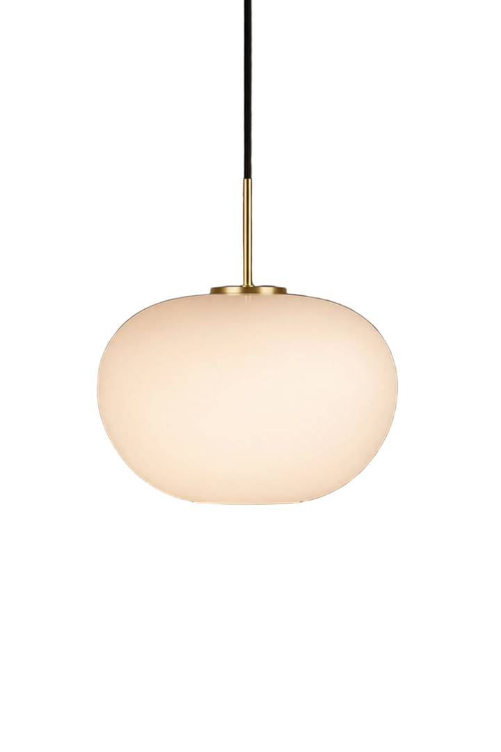 Aurelia pendel - large 3-lags opalt glass