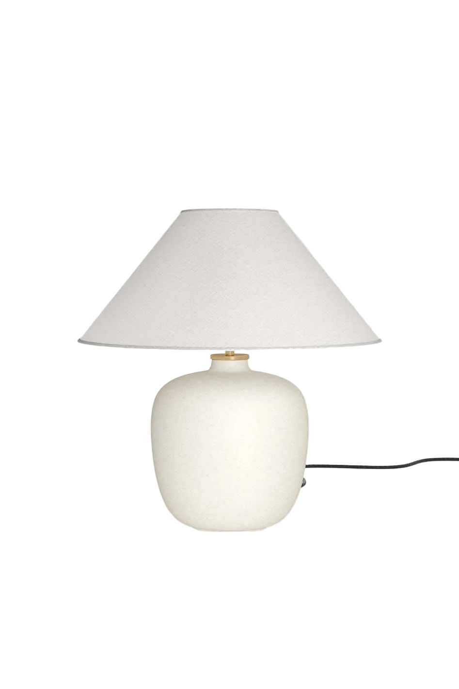 Torso bordlampe m/skjerm - stor - 3-trinns dimmer