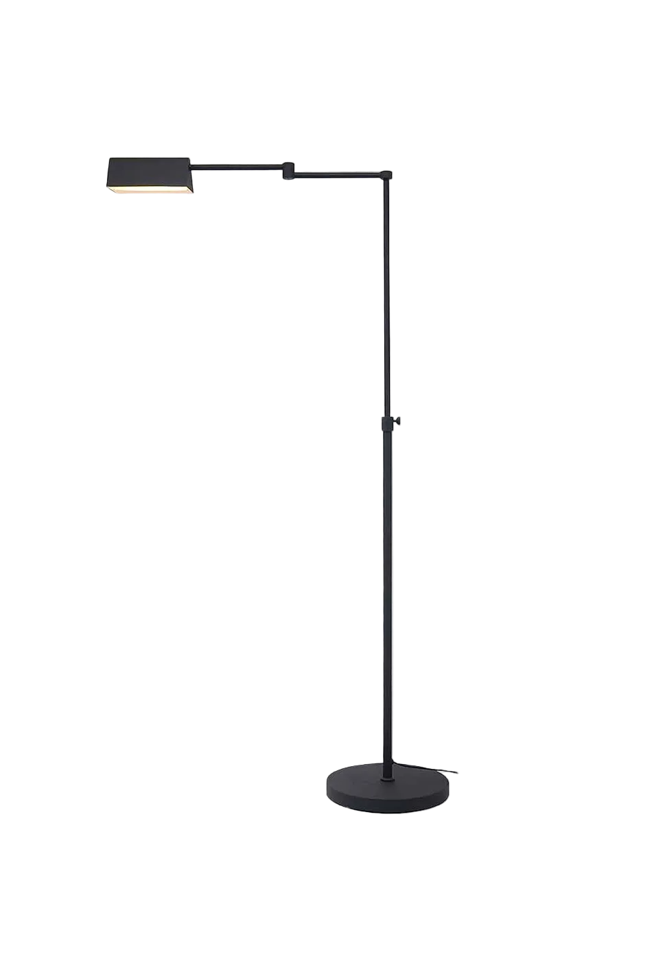 Sara swing LED lese gulvlampe - 3-step dimmer