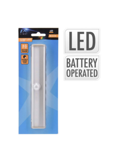 Lyslist med sensor batteridrevet