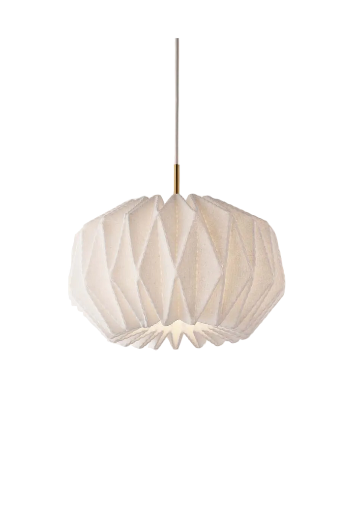 Softly pleated medium Ø42