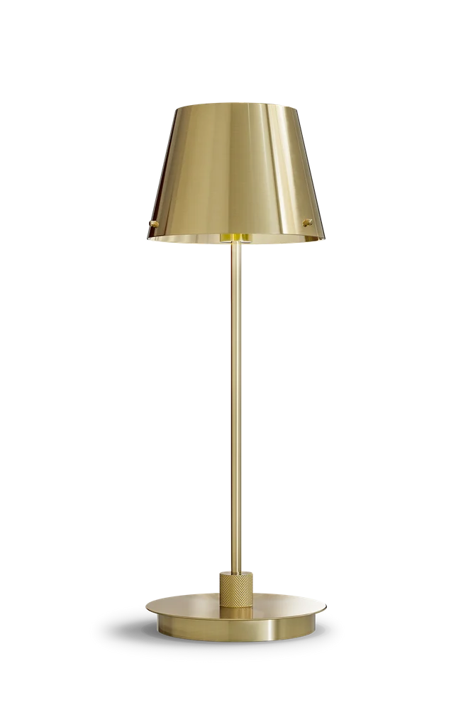Gil il grande bordlampe - m/metallskjerm - h39,5
