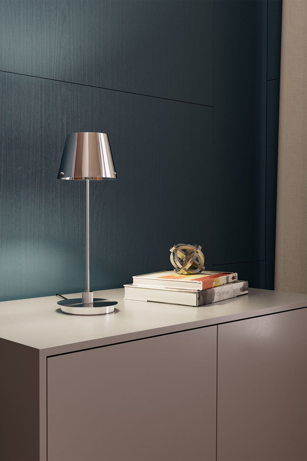 Gil il grande bordlampe - m/metallskjerm - h39,5