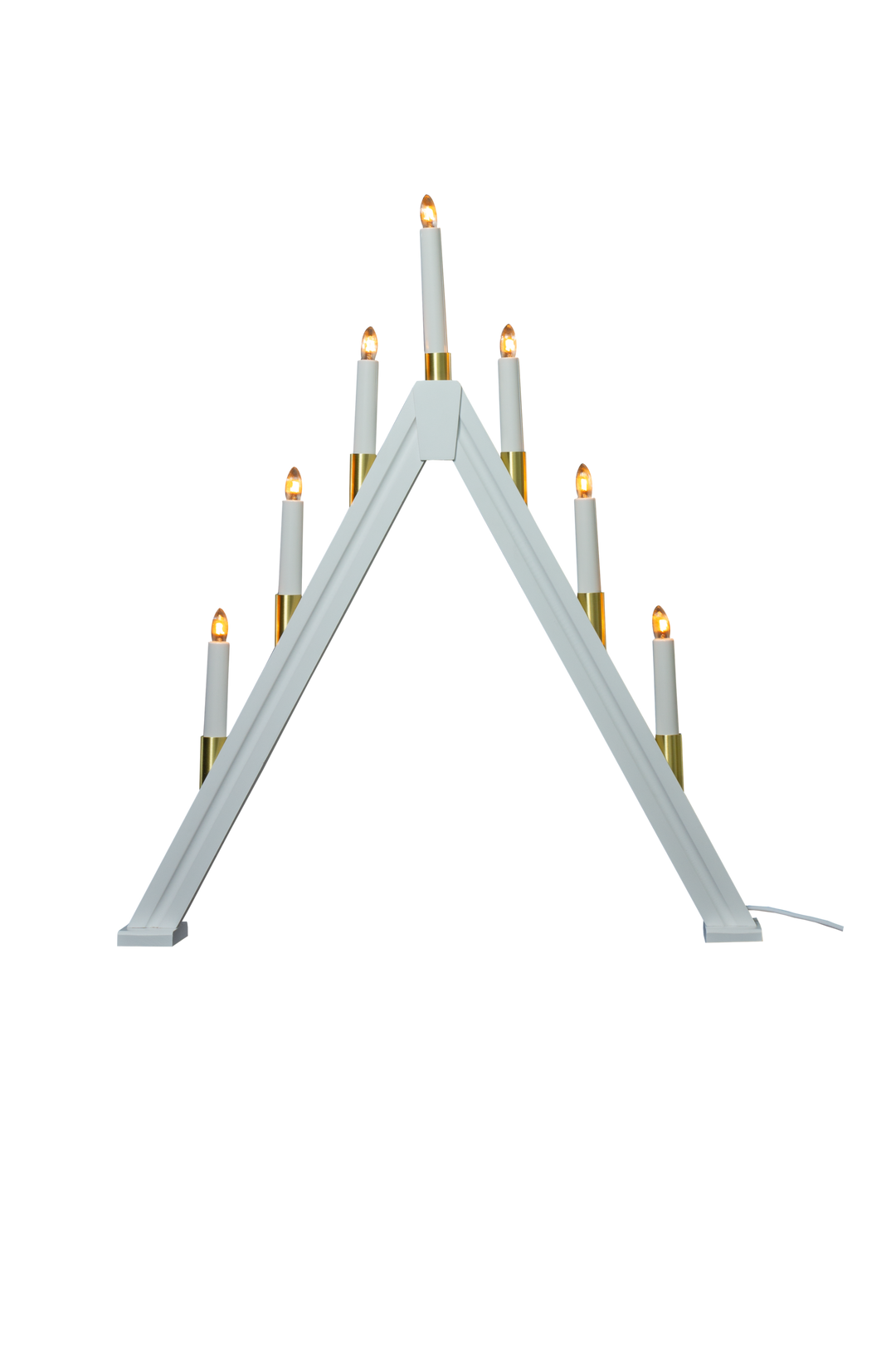 Halland adventstake 7-lys - sammenleggbar