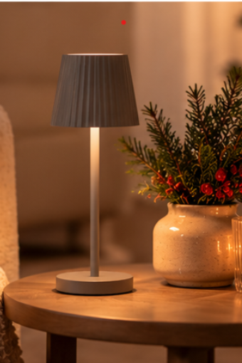 Hygge oppladbar bordlampe - h27