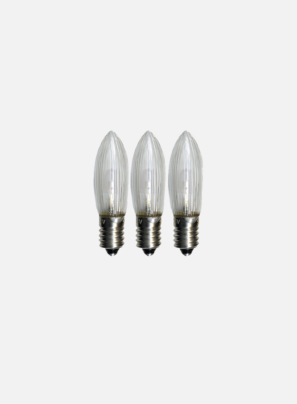 Julepære topp LED universal 3-pk