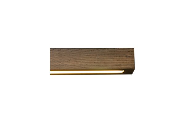 Linea langbordslampe - 100cm - treverk dimbar