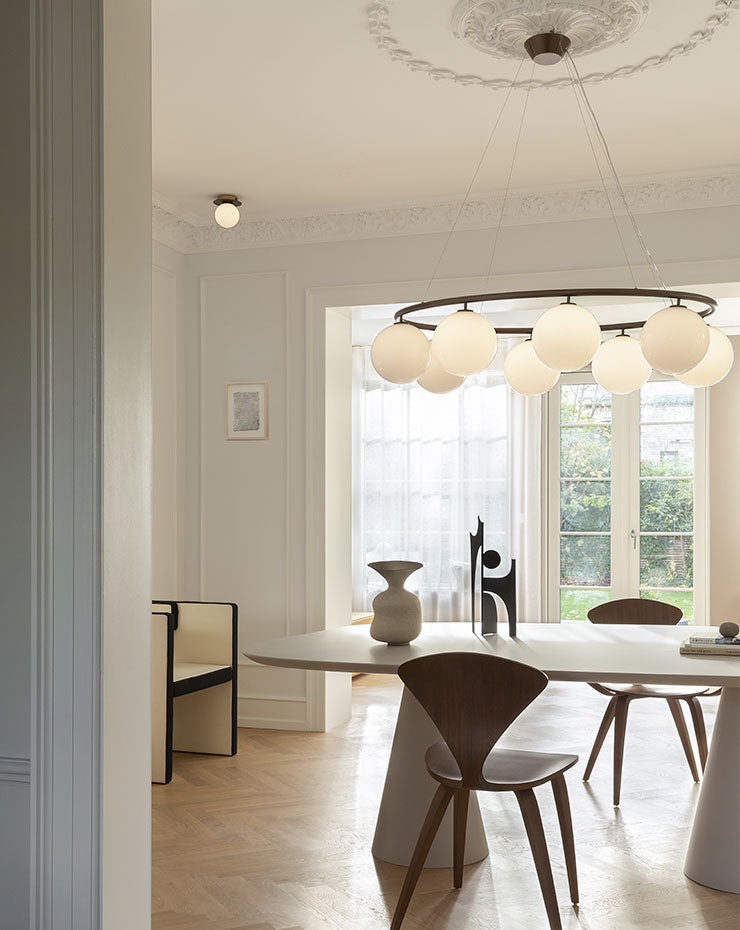 Miira 8 oval taklampe