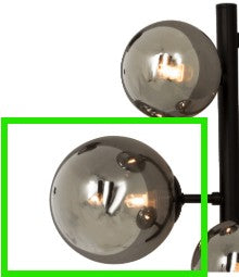 Reserveglass Molekyl Ø13