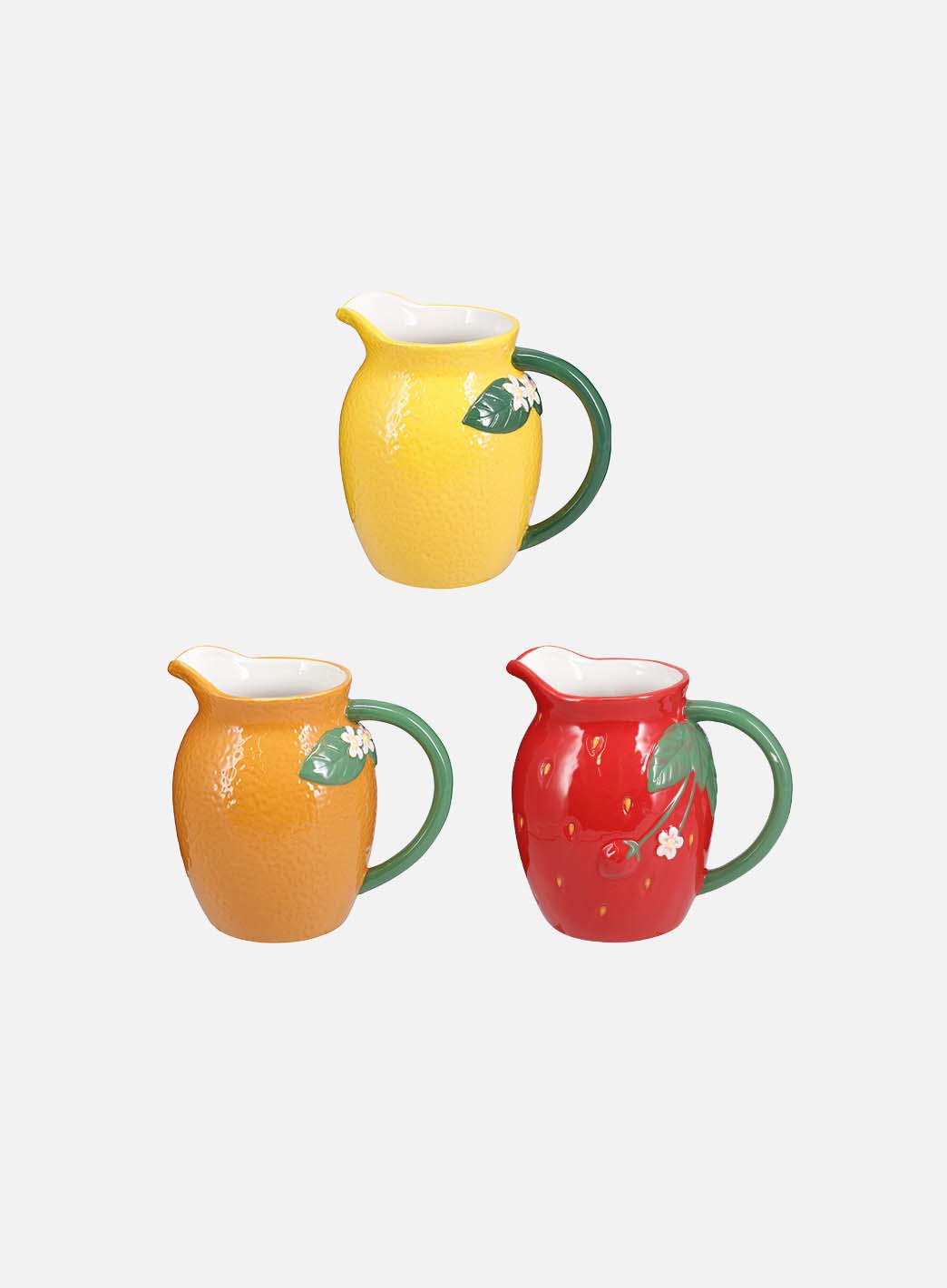 Mugge - sitron/appelsin/jordbær