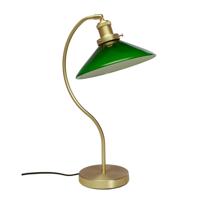 Axel bordlampe med glasskjerm