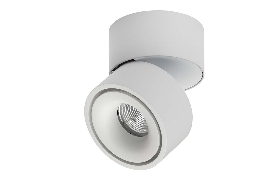 Easy W100 takspot 1 lys - med hull for ledning - dimbar