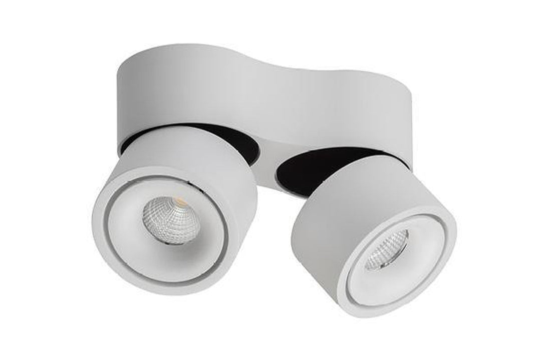 Easy Mini W275 takspot 2 lys - med hull for ledning - dimbar