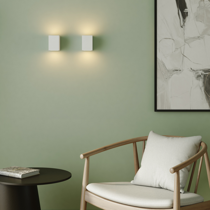 Mosto vegglampe - Hvit