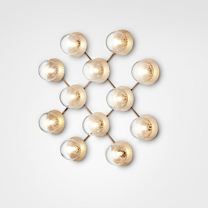 Liila 12 taklampe/vegglampe