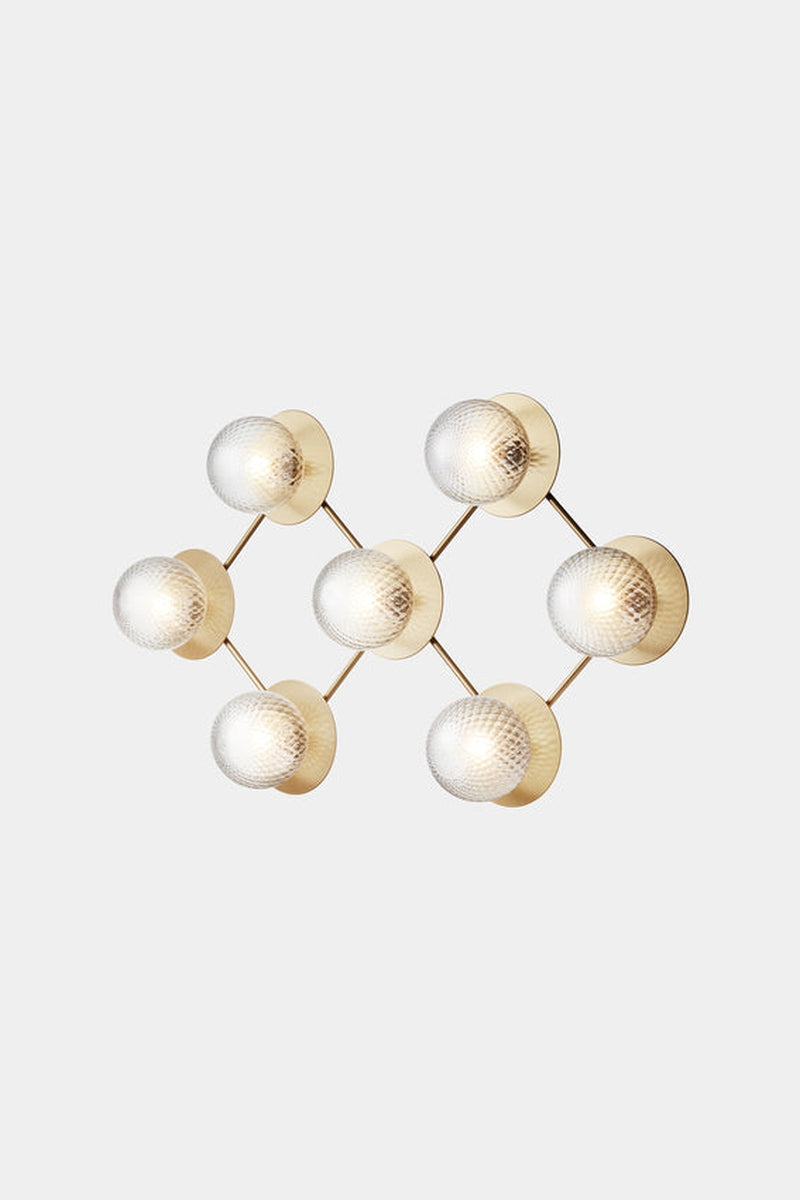 Liila 7 taklampe/vegglampe