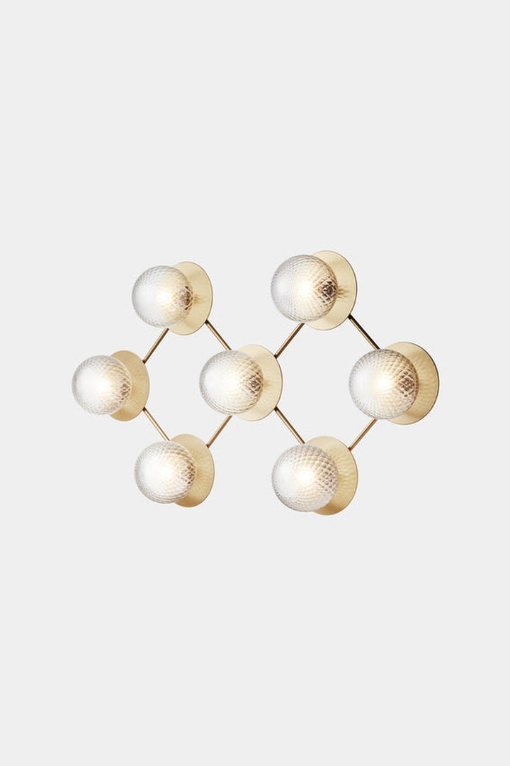 Liila 7 taklampe/vegglampe