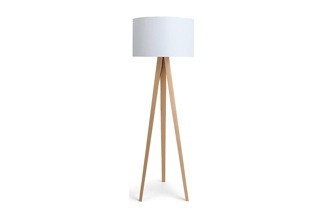 Silvanus gulvlampe med skjerm - h148