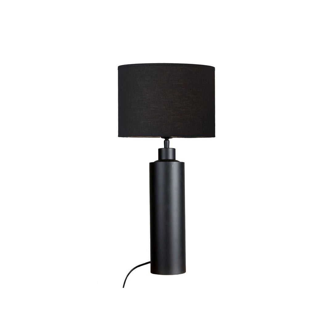 Solo bordlampe med sort skjerm - h65