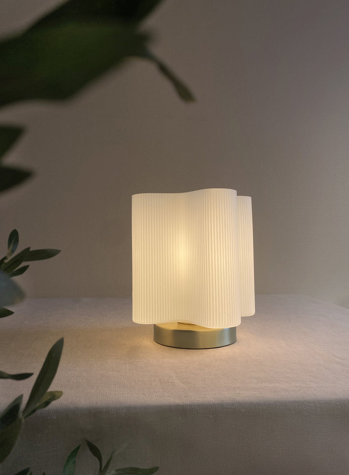 Wave bordlampe
