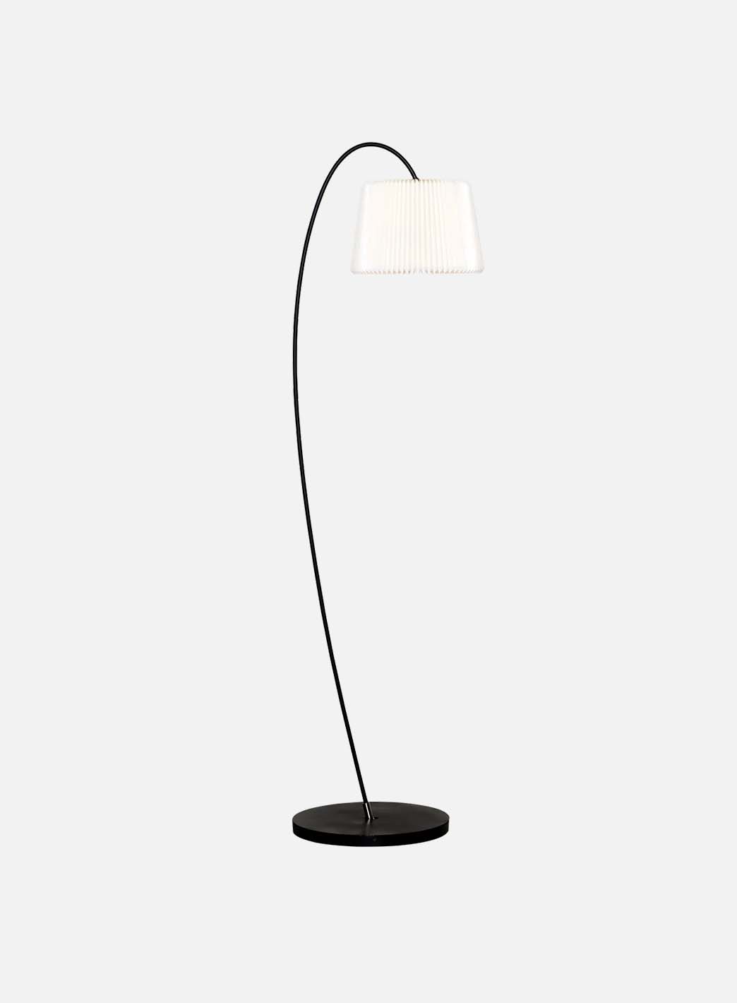 Snowdrop gulvlampe m/skjerm