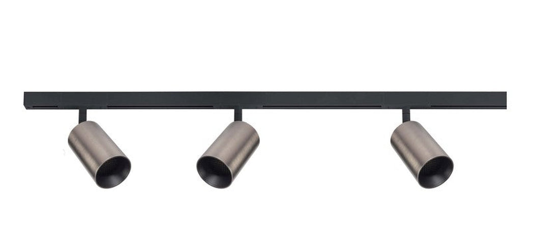 Designline Tube Pro komplett pakke: 1 meter skinne m/3 spotter for GU10