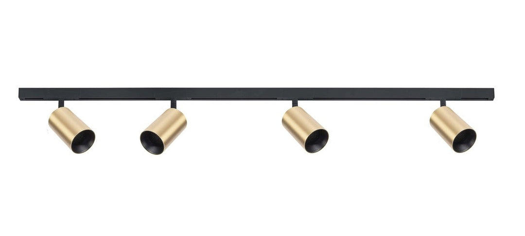Designline Tube Pro komplett pakke: 1,9 meter skinne m/4 spotter for GU10