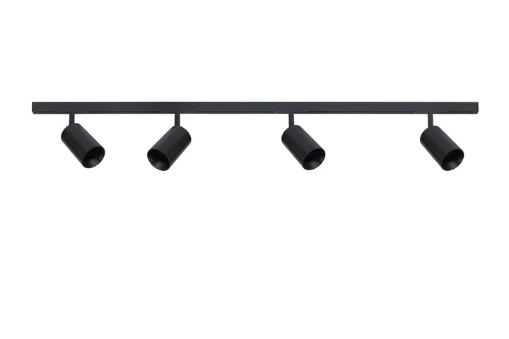 Designline Tube Pro komplett pakke: 1,9 meter skinne m/4 spotter for GU10