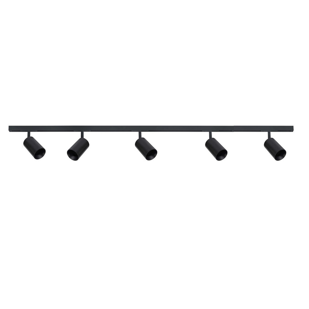 Designline Tube Pro komplett pakke: 1,9 meter skinne m/5 spotter for GU10