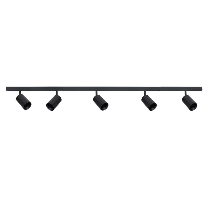 Designline Tube Pro komplett pakke: 1,9 meter skinne m/5 spotter for GU10