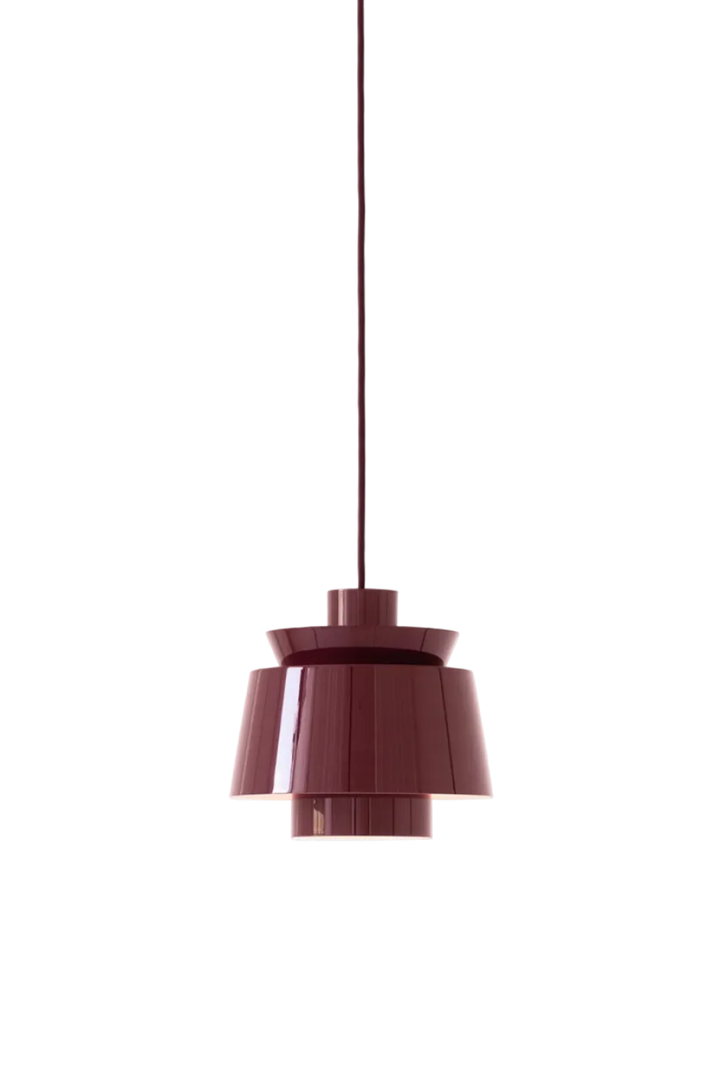 Utzon JU1 pendel - dark burgundy
