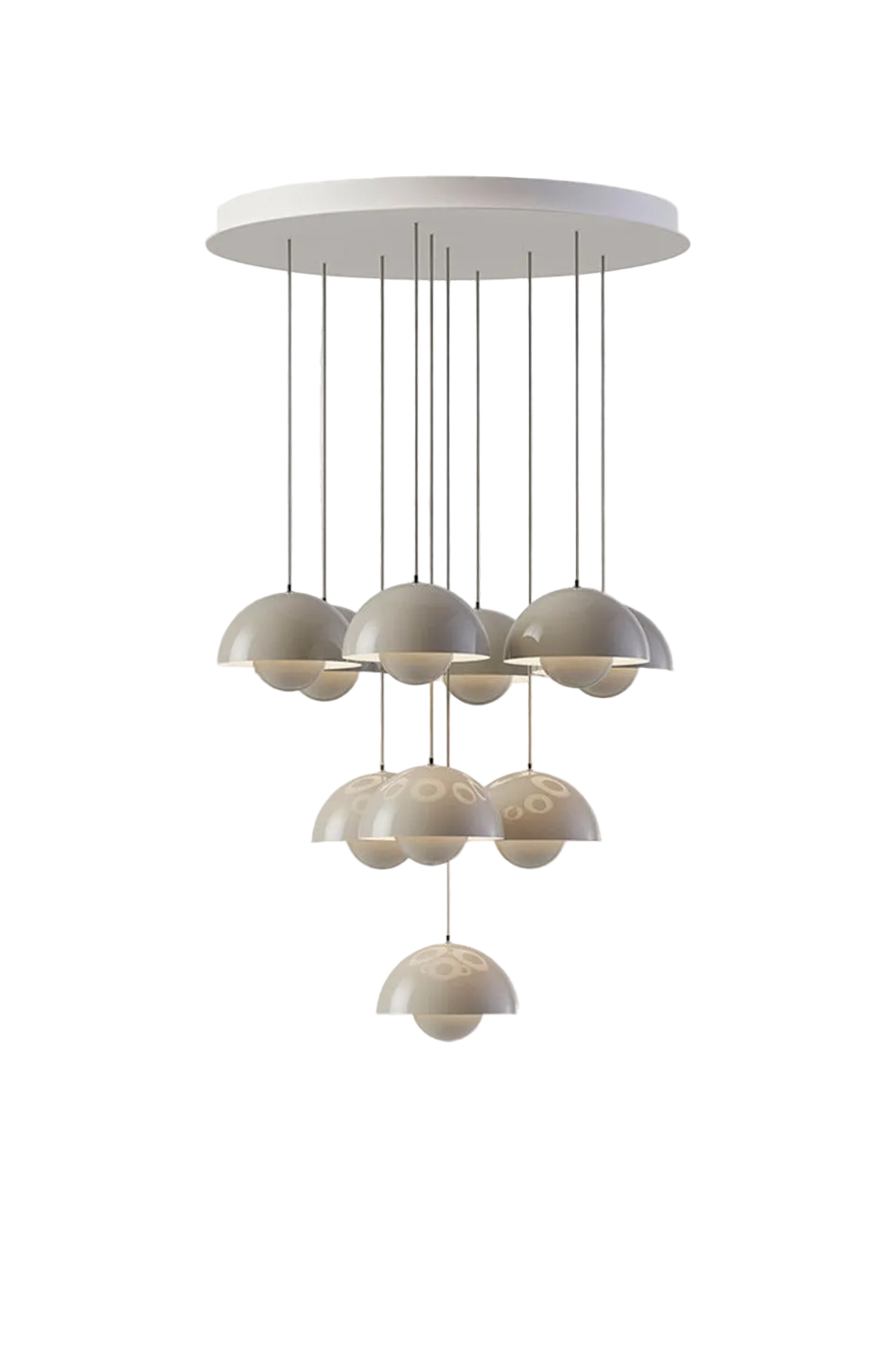 Flowerpot Chandelier VP1 10-lys Ø77